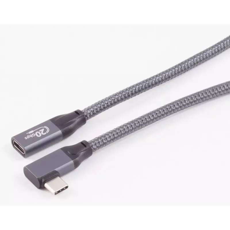 Kabel USB ShiverPeaks BS13-56030 2m USB 3.2 Gen 2x2 Szary