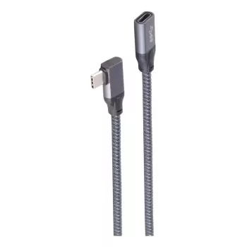 Kabel USB ShiverPeaks BS13-56150 1,5 m USB 3.2 Gen 2x2 Szary