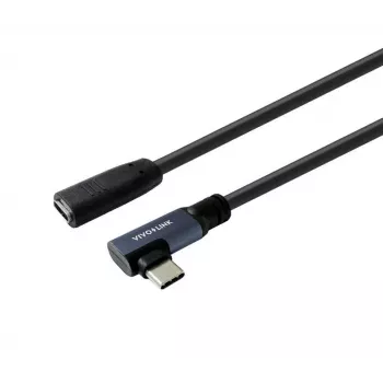 Kabel USB Vivolink PROUSBCMF2A 2 m USB C Czarny