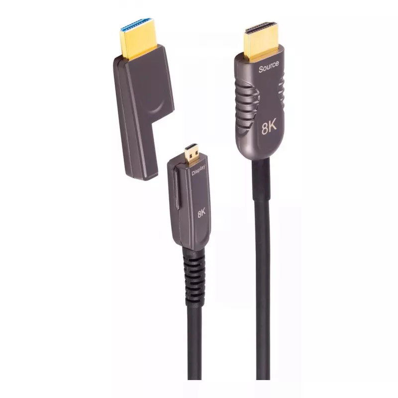 Kabel HDMI ShiverPeaks BS30-52485 30 m HDMI Typ A Męski HDMI Typ D Męski 48 Gbit/s