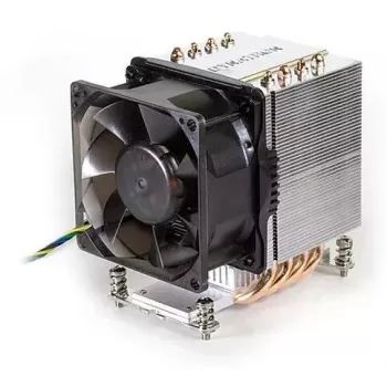 Cooler Dynatron R-27 Processor 8 cm Aluminium Czarny