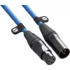 Kabel XLR Rode XLR3M-B 3 m — kabel mikrofonowy męsko-żeński, niebieski