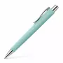 Długopis Faber-Castell 241105 clip-on wysuwany, niebieski tusz, końcówka extra bold, 1 szt.
