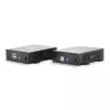 Lindy 300m Fibre Optic HDMI 4K60 i USB KVM Extender, Nadajnik i odbiornik, Przewodowy, 300 m, 3840 x 2160 pikseli, Czarny, Metal
