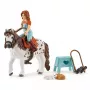 schleich HORSE CLUB Mia i Spotty, koń z jeźdźcem, Konie, 5 lat, Wielokolorowy, Plastik