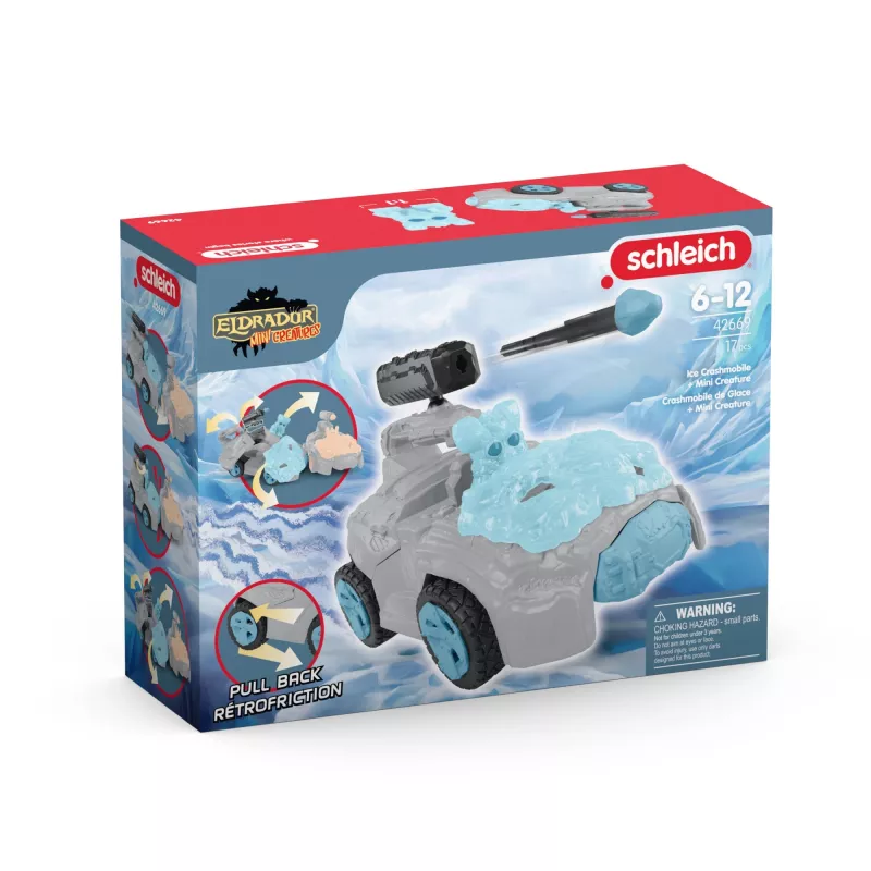Pojazd Schleich ELDRADOR CREATURES Ice CrashMobile Mini Creature 7-12 lat