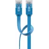 Płaski kabel krosowy Goobay CAT 6 2m U/UTP niebieski