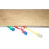 Płaski kabel krosowy Goobay CAT 6 2m U/UTP fioletowy