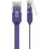 Płaski kabel krosowy Goobay CAT 6 2m U/UTP fioletowy