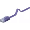 Płaski kabel krosowy Goobay CAT 6 2m U/UTP fioletowy