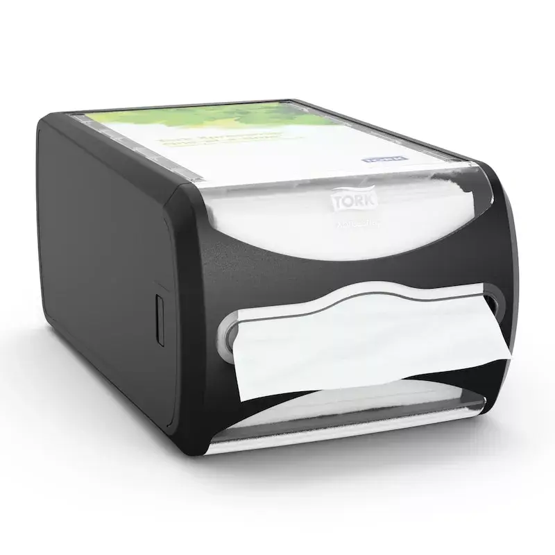 Dozownik serwetek na blat Tork Xpressnap 272511, czarny
