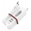 Hama 00223202 listwa zasilająca 1,9 m 1 gniazdo AC Wewnętrzna Biała