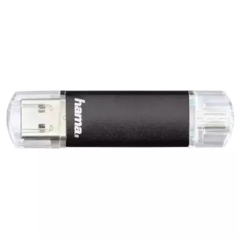 Hama Laeta Twin, 16GB pamięć USB USB Type-A / Micro-USB 3.2 Gen 1 (3.1 Gen 1) Czarny