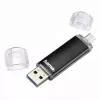 Hama Laeta Twin, 16GB pamięć USB USB Type-A / Micro-USB 3.2 Gen 1 (3.1 Gen 1) Czarny