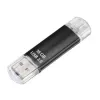 Hama Laeta Twin, 16GB pamięć USB USB Type-A / Micro-USB 3.2 Gen 1 (3.1 Gen 1) Czarny