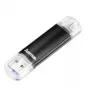 Hama Laeta Twin, 16GB pamięć USB USB Type-A / Micro-USB 3.2 Gen 1 (3.1 Gen 1) Czarny