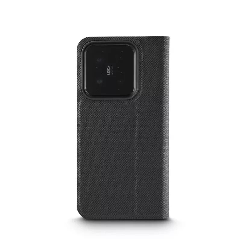Etui HAMA z klapką do Xiaomi 15T — Daily Protect, 17,4 cm (6,83 inch), czarny, 2 kieszenie na karty, podstawka na biurko