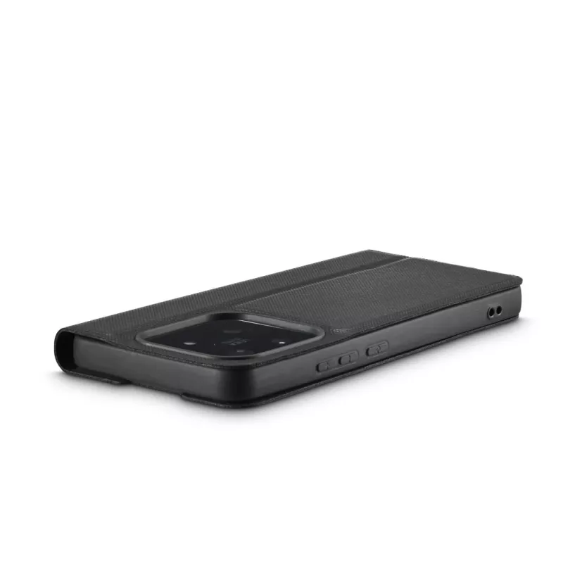 Etui HAMA z klapką do Xiaomi 15T — Daily Protect, 17,4 cm (6,83 inch), czarny, 2 kieszenie na karty, podstawka na biurko