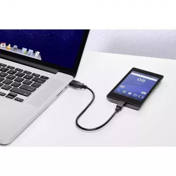 Kabel USB Renkforce RF-4463076 0.3 m USB A Micro-USB B Czarny