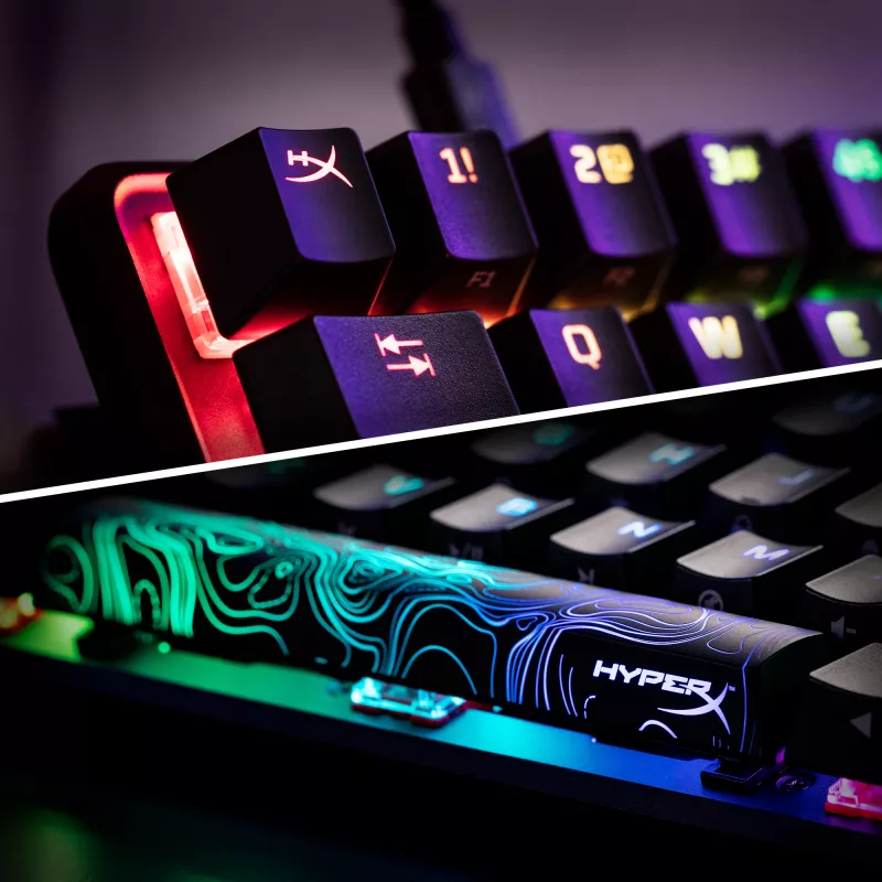 HyperX Alloy Origins 60 - Mechaniczna klawiatura gamingowa - HX czerwony