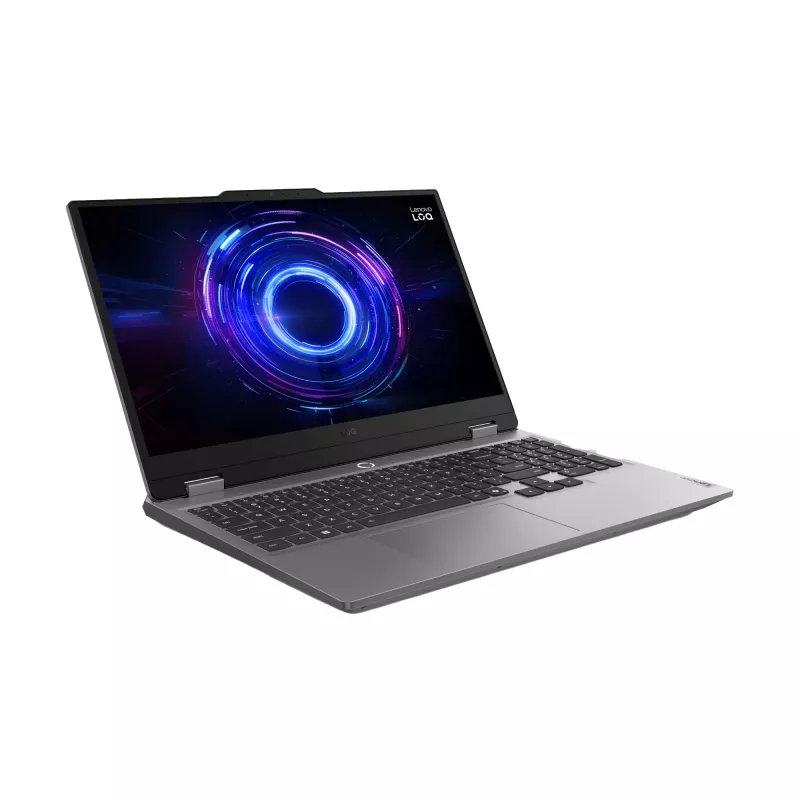 Lenovo LOQ 15IRX10 Intel® Core™ i7 i7-13650HX Laptop 39,6 cm (15,6 cala) Full HD 16 GB DDR5-SDRAM 1 TB SSD NVIDIA GeForce RTX 5070 Wi-Fi 6 (802.11ax) Windows 11 Home Niemiecki Szary