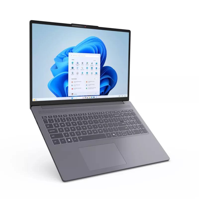 Lenovo IdeaPad cienki 3 16ARP10 AMD Ryzen™ 3 7335U Laptop 40,6 cm (16 cali) WUXGA 8 GB DDR5-SDRAM 512 GB SSD Wi-Fi 7 (802.11be) Windows 11 Home German szary