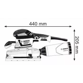 Bosch GSS 280 AVE Professional szlifierka oscylacyjna 11 000 obr./min 22 000 OPM