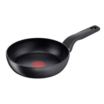 Tefal Hard Titanium Pro G28990 zestaw patelni, 2 szt., powłoka tytanowa, aluminium, indukcja, 175°C, czarny