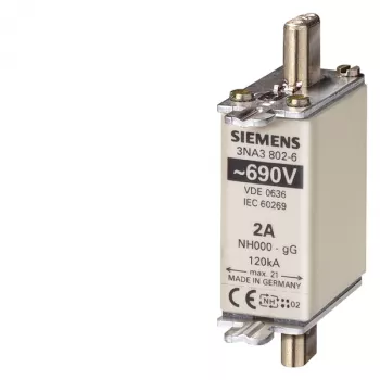 Bezpiecznik Siemens 3NA3814-6 wysokonapięciowy 1 szt.