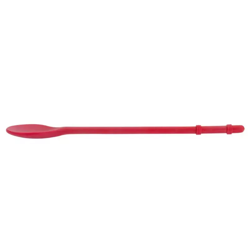 Silikonowa łyżka kuchenna Westmark 15662270 — metalowy rdzeń, czerwona, 282×47×13 mm, 1 szt.