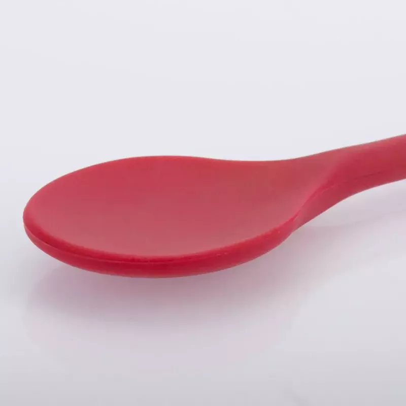 Silikonowa łyżka kuchenna Westmark 15662270 — metalowy rdzeń, czerwona, 282×47×13 mm, 1 szt.
