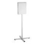 Stojak informacyjny Durable 502957 A3 stal nierdzewna, 638×638×1420 mm, antracyt/szary