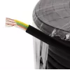 Kabel telefoniczny Helos 014864 50 m Czarny