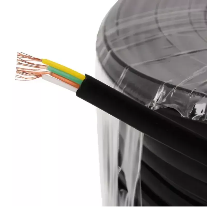 Kabel telefoniczny Helos 014864 50 m Czarny