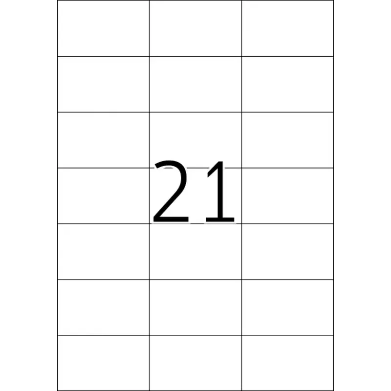 Samoprzylepne etykiety do drukarek HERMA Labels Premium A4 70x42,3 mm 525 szt.