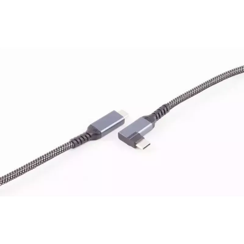 Kabel USB C do USB C ShiverPeaks BS14-75017, USB 3.2 Gen 2 (10 Gbit/s), 2 m, czarny/biały