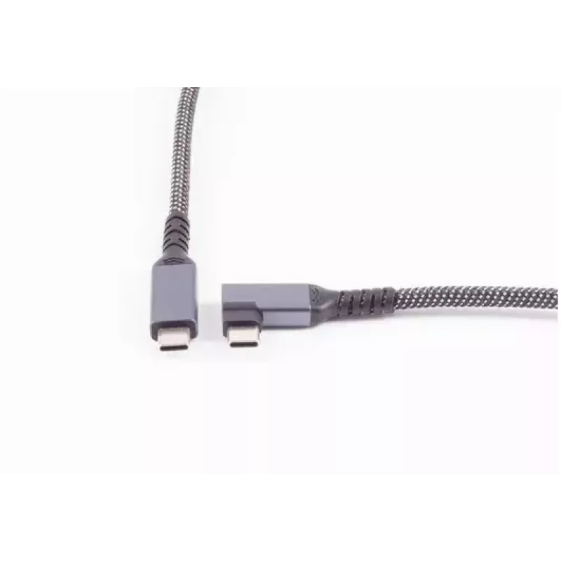 Kabel USB C do USB C ShiverPeaks BS14-75017, USB 3.2 Gen 2 (10 Gbit/s), 2 m, czarny/biały