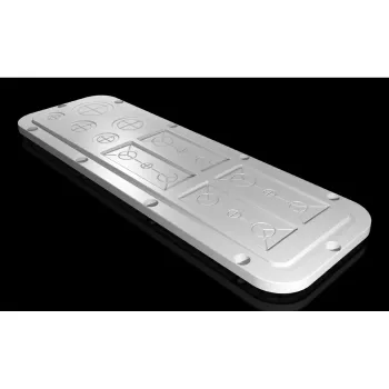 Płyta montażowa Rittal SZ 2563.200 Jasnoszary Plastik 447x149 mm