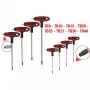 Klucz L-torx KS Tools 151.8165 stal chromowo-wanadowa 8 szt.
