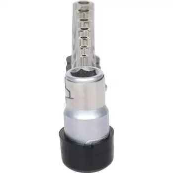 Zestaw końcówek wkrętakowych ks tools 911.1480 8 szt. niklowany 25 mm trzpień 1/4 cala DIN 3126 ISO 1173 E 6,3