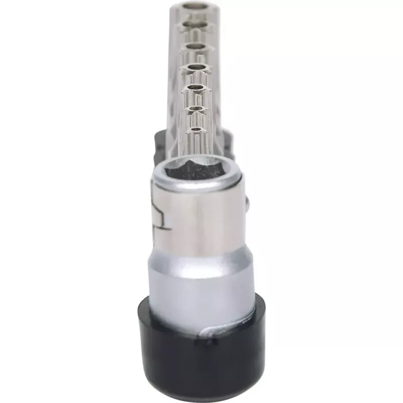 Zestaw końcówek wkrętakowych ks tools 911.1480 8 szt. niklowany 25 mm trzpień 1/4 cala DIN 3126 ISO 1173 E 6,3