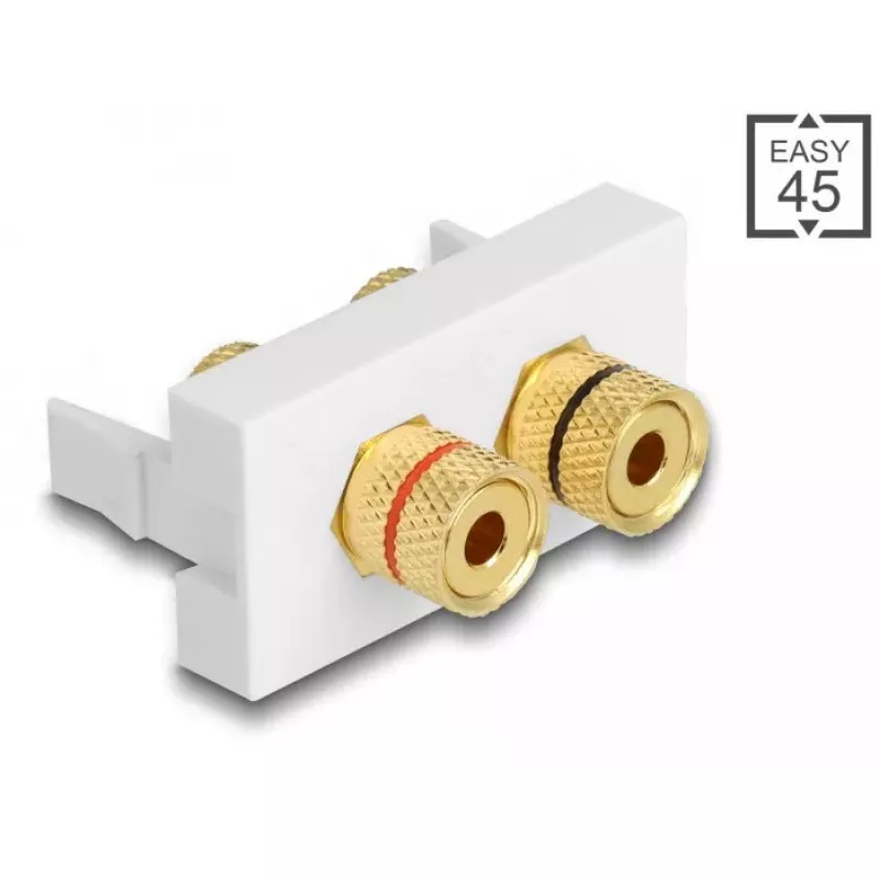 Gniazdo DeLOCK Easy 45 Białe 225mm 39mm 45mm