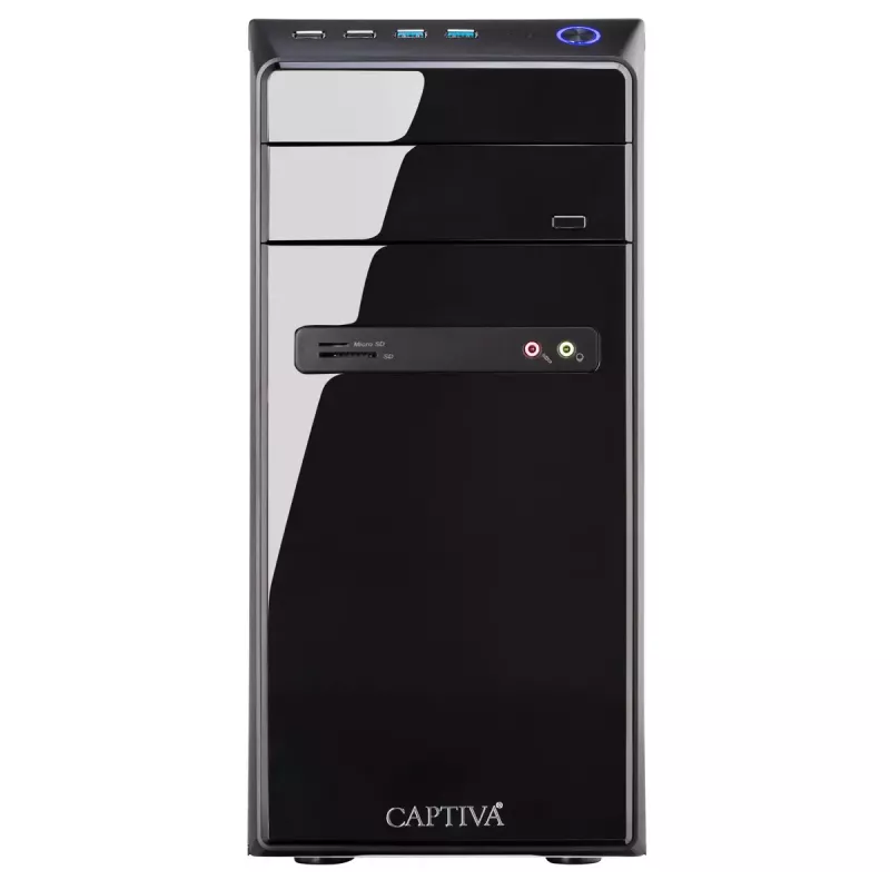 Komputer stacjonarny CAPTIVA Power Starter R65-473 AMD Ryzen 5 5600G 8 GB 500 GB SSD AMD Radeon