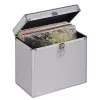 Hama 00181435 etui na nośniki Microgroove record case Srebrny