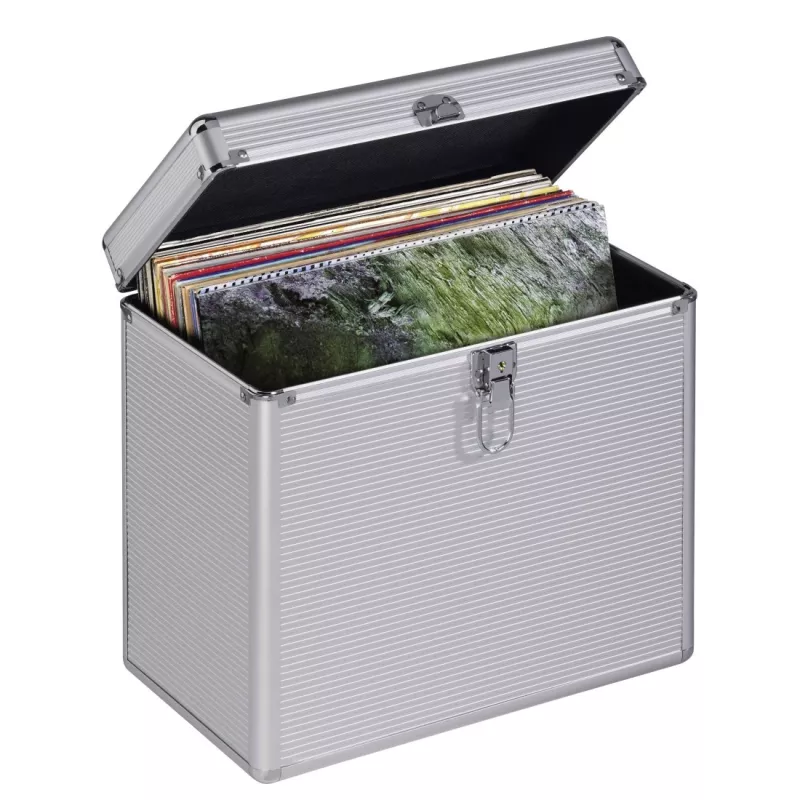 Hama 00181435 etui na nośniki Microgroove record case Srebrny