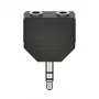 Rozgałęźnik audio Hama 00305036 Czarny 3,5 mm na 2 x 3,5 mm