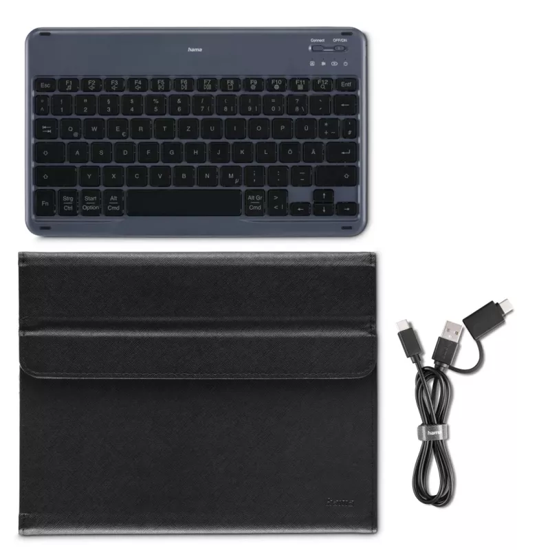 Hama Travel 500 27,9 cm (11 cali) etui Folio czarny, szary