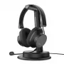 Hama BT-900 Zestaw słuchawkowy Przewodowy i bezprzewodowy Nagłowny Biuro/Call center USB Type-C Bluetooth Stacja ładująca Czarny