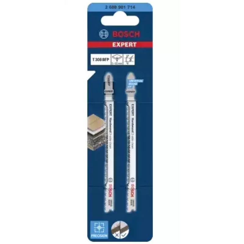 Brzegówka Bosch T 308 BFP Bimetal 2 szt. do paneli laminowanych
