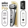 Golarka Braun Series 9 Pro 81744531, męska, foliowa, trymer, srebrna